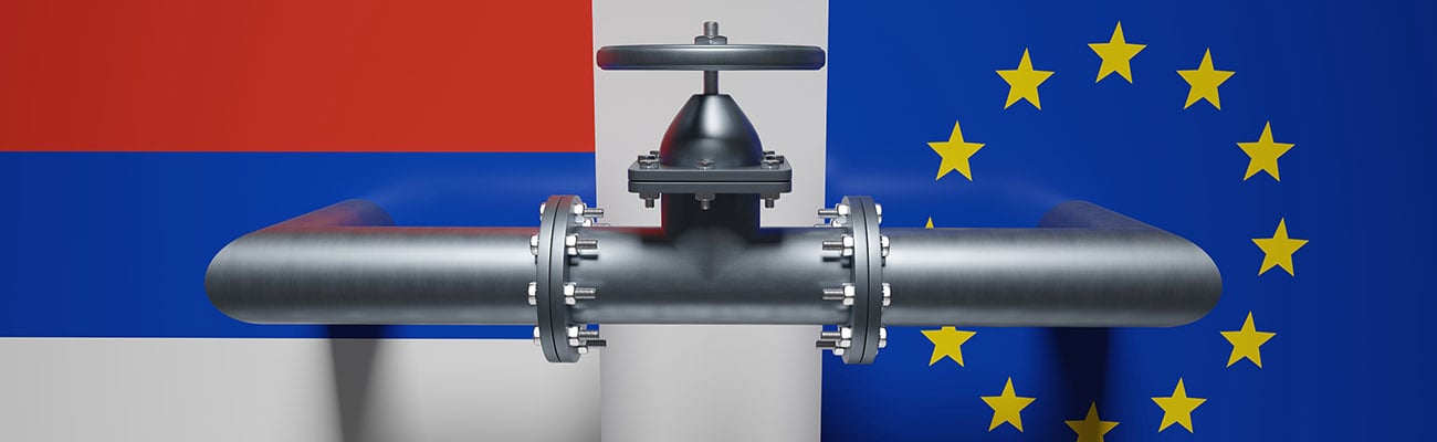 La Russia taglia il rifornimento di gas verso l'Europa